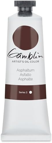 Gamblin Artist Oil 37Ml Asphaltum Gamblin