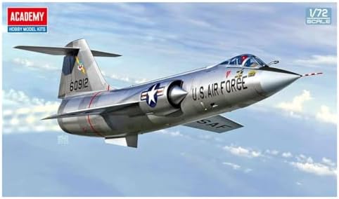 Academy 12576 1/72 US Air Force F-104C Starfighter Vietnam Plastic Model Academy