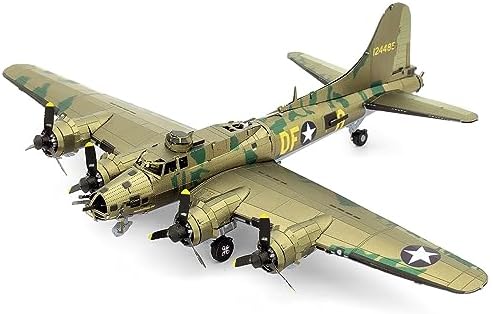 Metal Earth B-17 Flying Fortress Color 3D Metal Model Kit Fascinations Metal Earth