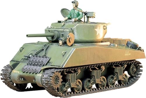 Tamiya 35139 1:35 US Sherman M4A3E2 Jumbo - Model Kit,Plastic Kit,Assembly Kit, Detailed Replica, Tank Kit Tamiya