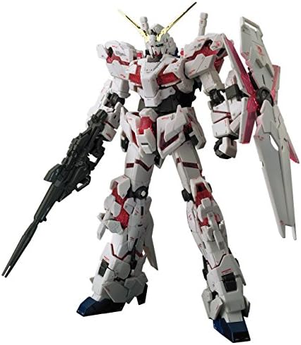 Bandai Hobby RG 1/144 Unicorn Gundam UC Model Kit Figure, Multi-Colored, 8" (BAN216741) BANDAI SPIRITS