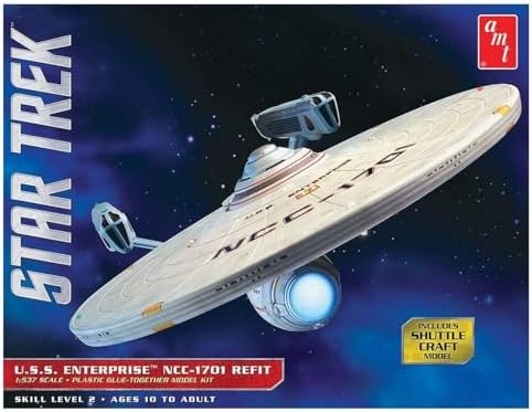 AMT Star Trek U.S.S. Enterprise Refit 1:537 Scale Model Kit Amt