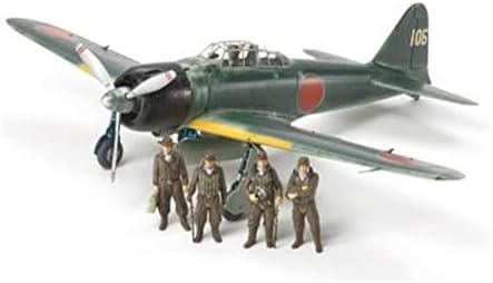 Модель самолета Tamiya 61108 1/48 Mitsubishi A6M3/3A (Zeke) с двумя фигурками пилотов и тремя схемами окраски Tamiya