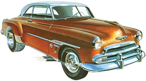 Модельный набор AMT Skill 2: Chevrolet Bel Air 1951 года, 2-в-1, ретро делюкс, масштаб 1/25 Amt