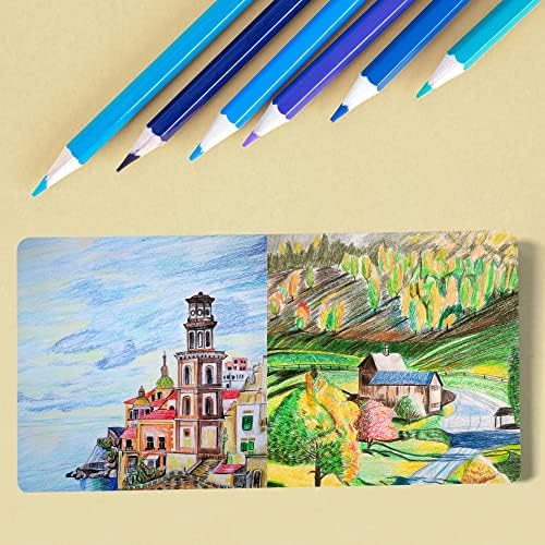 Mifuner Coffee Hardcover Sketchbook Square Hardbound Sketch Journal 4.7 x 4.7 Inch 42 Sheets Art Book 250GSM Ultra Smooth Paper Ideal for Pencils,Water Color Pen,Marker Pen Mifuner