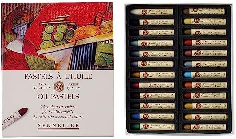 SENNELIER Oil Pastel Sets, 6-Color Discovery Cardboard Set, us:one Size Sennelier