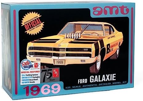 AMT 1969 Ford Galaxie Hardtop 1:25 Scale Model Kit Amt