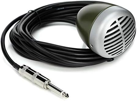 Динамический микрофон Shure 520DX 'Green Bullet', объемный регулятор, высокое сопротивление, универсальность Shure