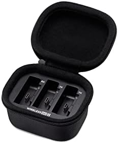 RØDE Charge Case for the Wireless GO II With Two Full Recharges, Rugged Enclosure and Zip System Rode