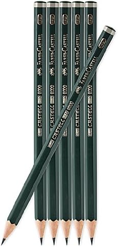 Faber-Castell 9000 Drawing Pencils (Each) 5B [Pack of 12 ] Faber-Castell