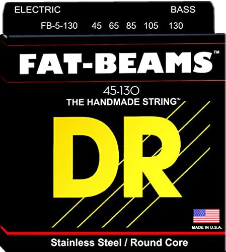 DR Strings FAT-BEAM Bass Guitar Strings (FB5-130) DR Strings