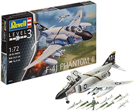 Revell of Germany 03941 F-4J Phantom Ll Building Kit, for 144 months to 960 months Revell