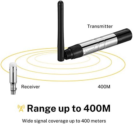 Беспроводной контроллер Donner DMX512 с 5 приёмниками, встроенной батареей и индикаторами для сценического освещения Donner