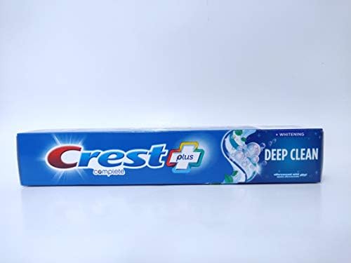 Crest Complete Plus Deep Clean Complete Whitening Toothpaste, Effervescent Mint, 5.4 oz, 4.050 Lb Crest