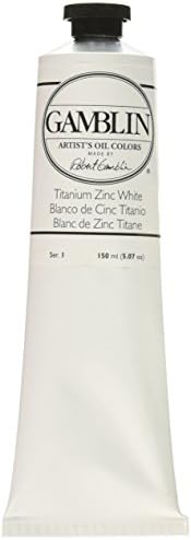 Gamblin Artist Oil Color - Titanium-Zinc White - 150 ml Tube Gamblin