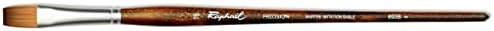 Raphael Precision 8930 Long Handle Brush, Flat, 0, Natural Raphael