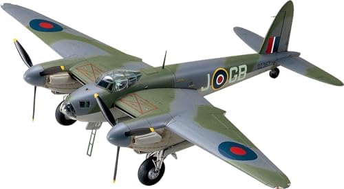 Сборная модель De Havilland Mosquito B Mk от Tamiya, масштаб 1/48, включает две фигуры экипажа и маркировки 105, 109 и 540 эскадрилий Tamiya