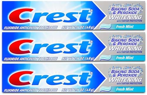 Crest Fluoride Anticavity Toothpaste (pack of 3) Crest