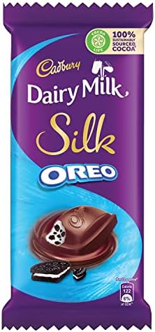 Cadbury Dairy Milk Silk Oreo Chocolate Bar, 130 g Cadbury