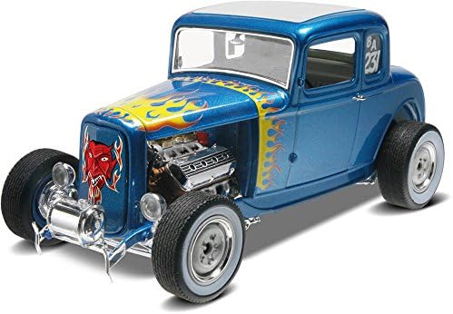 Revell 1/25 '32 Ford 5 Window Coupe 2' n 1 Blue Revell