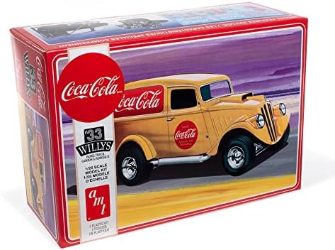 AMT 1933 Willys Panel Coke 1:25 Scale Model Kit Amt