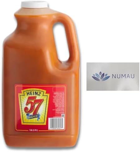 Соус Heinz 57, 3.78 л, идеальный для стейков и бургеров, бонусный магнит, подходит для крупных мероприятий NUMAU