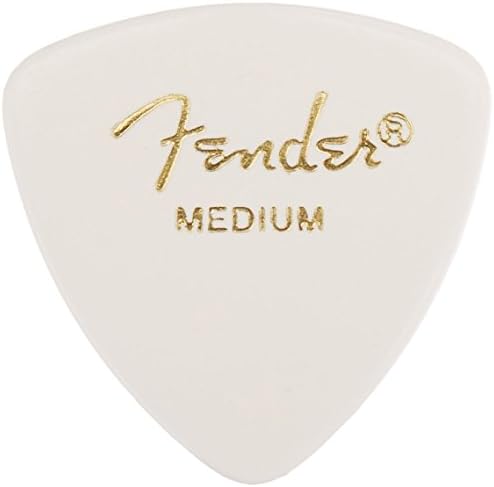 Классические целлулоидные медиаторы формы Fender 351, 12 штук, средней толщины, идеально подходят для любого гитариста Fender