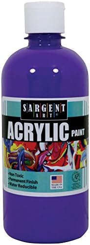 Sargent Art 24-2450 16-Ounce Acrylic Paint, Blue Sargent Art