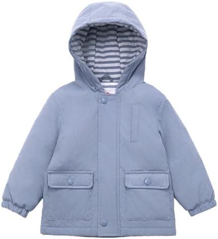 Rokka&Rolla Baby Toddler Boys' Lightweight Water-Resistant Insulated Jersey Lined Puffer Jacket (6-24M, 2T-4T) Rokka&Rolla