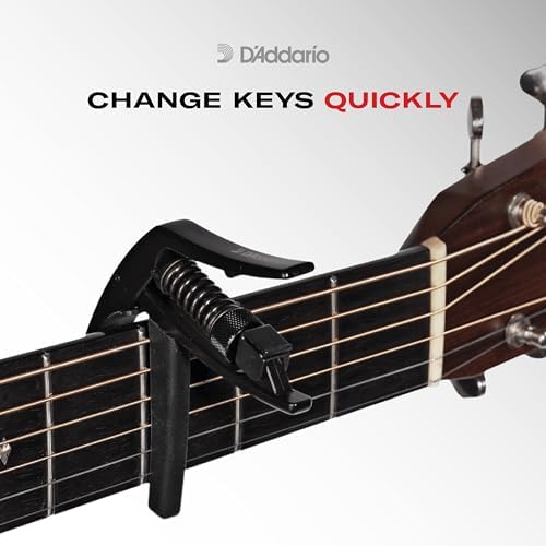 Каподастр D'Addario Accessories NS Tri-Action для 6-струнной гитары с микрометрической регулировкой натяжения Planet Waves