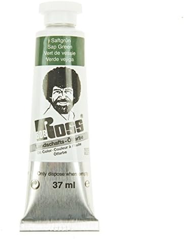 Bob Ross MR6021 37-Ml Artist Oil Color, Sap Green Weber