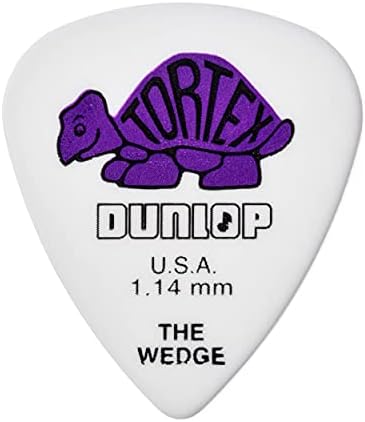 Медиаторы JIM DUNLOP Tortex® Wedge 1.0 мм, упаковка 72 шт, идеальные для музыкантов JIM DUNLOP