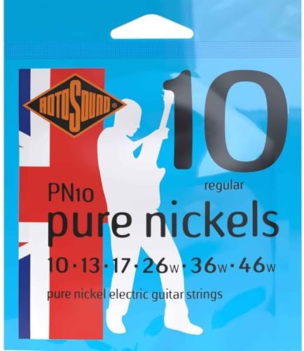 Rotosound PN10 Pure Nickel Electric Guitar Strings (10-46) ROTOSOUND