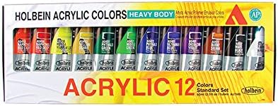 Holbein Hb Artist Acrylic Basic Set/12 60Ml Holbein