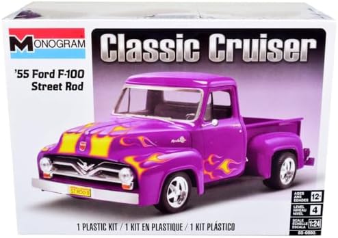 Revell 1:24 55 Ford F-100 Street Rod, Violet Revell