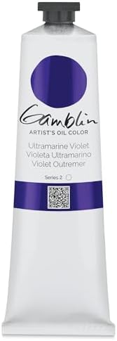 Gamblin Artist Oil Color - Ultramarine Violet - 150 ml Tube Gamblin