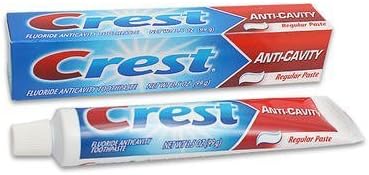 Crest Cavity Protection Regular Toothpaste, 2.9 oz - Pack of 4 Crest