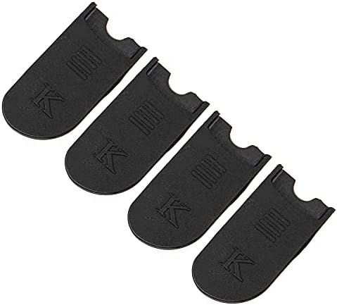 4Pcs Yootones Sax Saxophone Thumb Rest Rubber Cushion Sax Thumb Protectors Compatible with Soprano Alto Tenor Sax (Black) Yootones