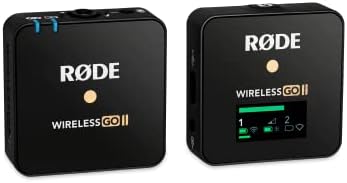 Компактная беспроводная микрофонная система Rode Wireless GO II, 200м, универсальная совместимость, встроенная запись Rode