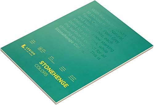 Stonehenge Legion Multicolor Pad, 11 X 14 inches, 15 Sheets, Multi Legion Paper