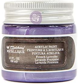 Акриловая металлическая краска Prima Marketing Inc, Art Alchemy, коллекция French Lavender, 50 мл, для декора и микс-медиа PRIMA MARKETING INC