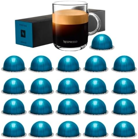 Nespresso 10 Count VertuoLine uBQYQ Odacio Coffee (3-Pack) Bundle (3 Items) Nespresso