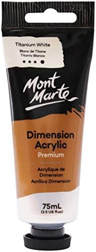 Mont Marte Dimension Acrylic 75mls - Brilliant Red Mont Marte