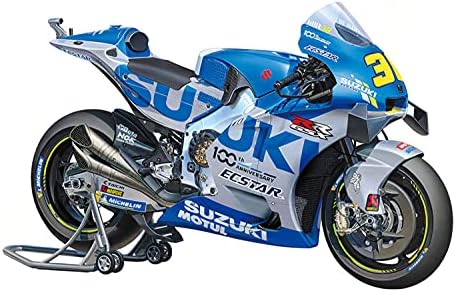 TAMIYA Vehicle 14139 1:12 Team Suzuki ECSTAR GSX-RR 2020 Faithful Replica Plastic Kit, Crafts, Model Kit, Assembly, Unpainted, Multicoloured Tamiya