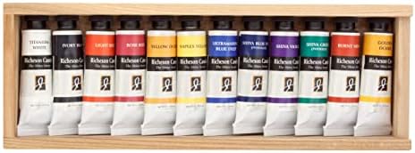 Jack Richeson 37-Ml Artist Casein Colors, Set of 12 Jack Richeson