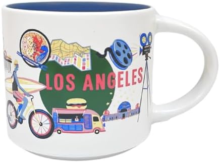 Starbucks Discovery Series Los Angeles Ceramic Mug, 14 Oz Starbucks