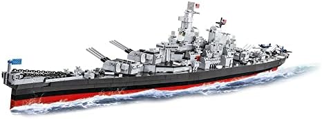 COBI Historical Collection World War II Iowa-Class Battleship, 4-in-1 Executive Edition, 2685 pieces Cobi