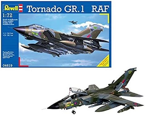 Revell 04619 1:72 Scale Tornado GR.1 RAF, 24.3 cm in Length,20.1 cm Span Width Revell