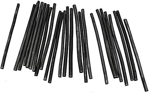 Charcoal Sticks 25PCS 5-7mm Dia Black Vine Willow Sketch Charcoal Pencils for Drawing, Sketching, and Fine Art Bllndx