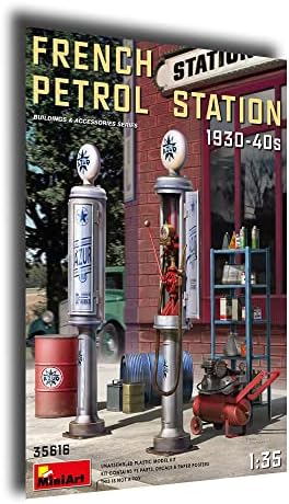 MiniArt 35616 - 1/35 - French Petrol Station 1930-40S MiniArt